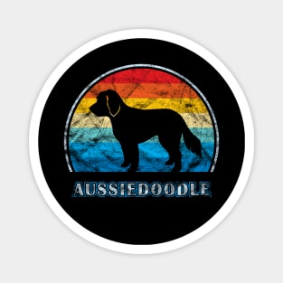 Aussiedoodle Vintage Design Dog Magnet